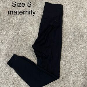 Black Maternity Leggings - Size S